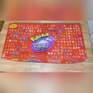 95% Complete Pokemon Master Trainer 2001 Board Game Red Box Gold Silver Edition